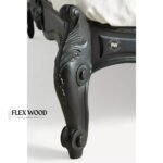 Handcarved Solid Sheesham Wood Bed for Bedroom - Image 5