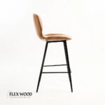 Luxury Leather Bar Chair - Image 4