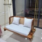 Wooden Modern Swing for Living Room