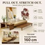 Pull-Out Sofa Bed with Sliding Coffee Table - Image 5