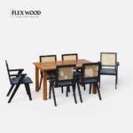 Dining Table Set for Dining 6 Seater - Image 3