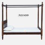 Solid Wood Poster Bed for Bedroom - Image 5