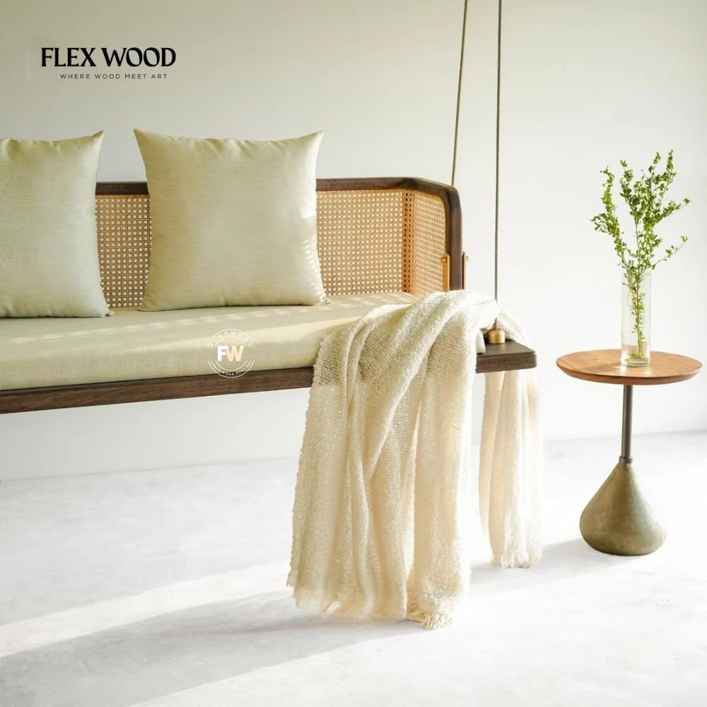 8 Two Way Rattan Swing for Home - Image 1