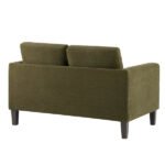 Flexwood Compact 2 Seater Sofa - Chenille Olive - Image 5