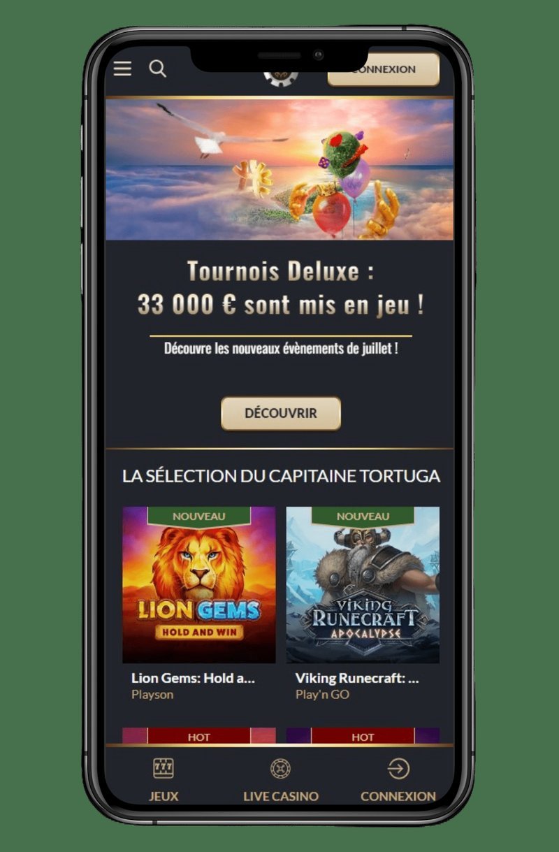 Casino tortuga à France