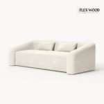 Flex Wood Modern Teddy Sofa Bed - Image 4
