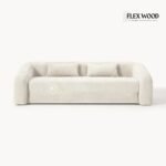 Flex Wood Modern Teddy Sofa Bed - Image 3